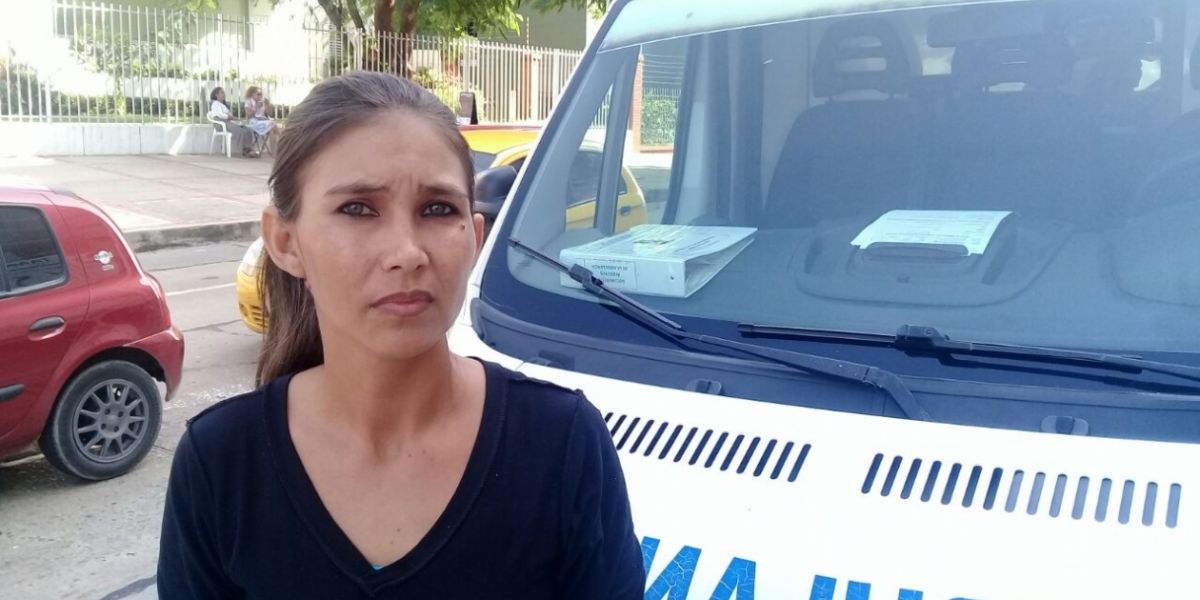 Foto: Zonacero.com Geraldine Rincón Lesmes, madre de la niña de 2 años que se tragó una moneda.