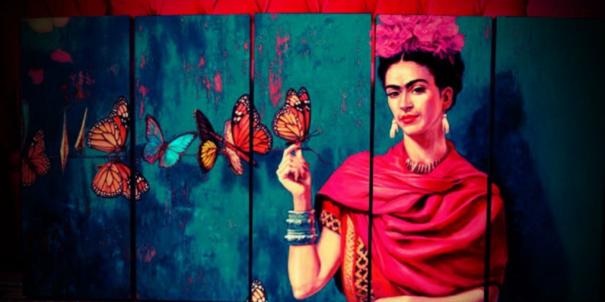 Tomada de Pinterest. Magdalena Carmen Frida Kahlo Calderón.
