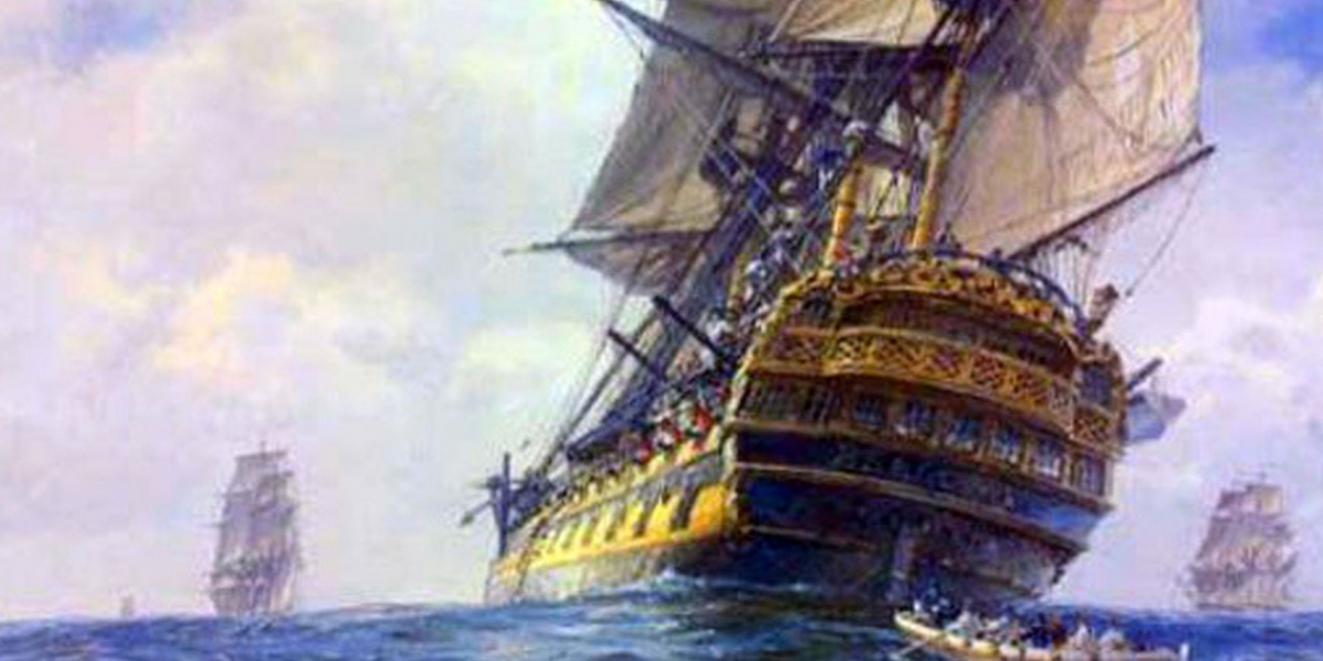 Galeón San José, la embarcación española que se hundió en 1708. 