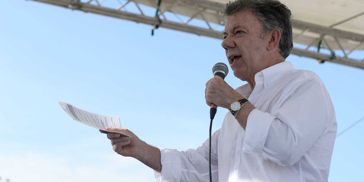 SIG Juan Manuel Santos, presidente de la República.