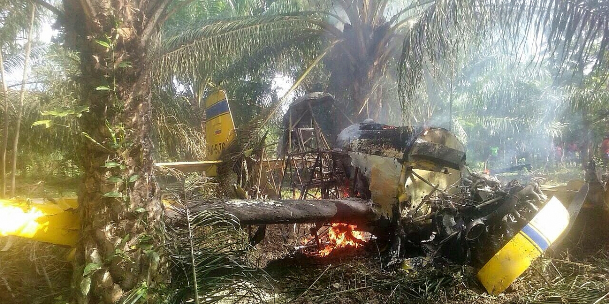 Foto: Cortesía. El piloto, Bernald Wolf Ortiz falleció luego del accidente que sufrió el 22 junio.