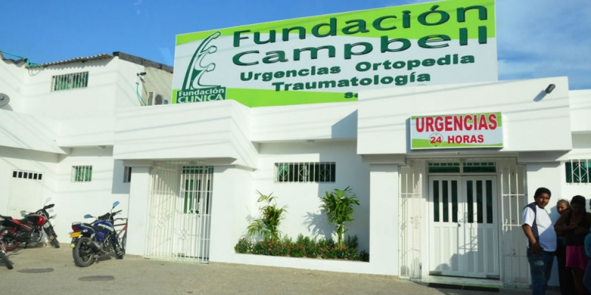 Zona Cero. Instalaciones de la clínica donde fueron remitidos los hinchas.