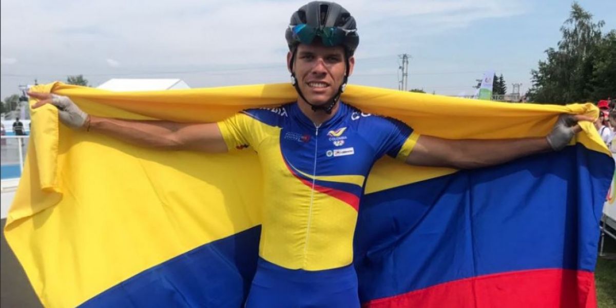 Foto: Fedepatín. Andrés Jiménez, patinador colombiano