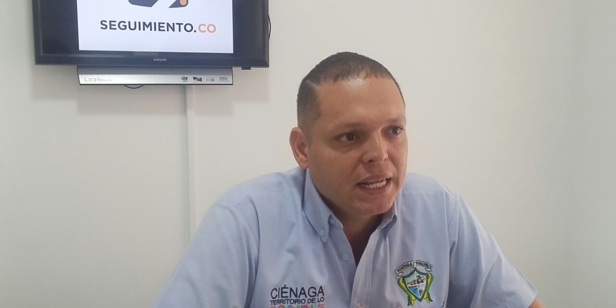 Alcalde de Ciénaga, Edgardo ‘Nene’ Pérez. 