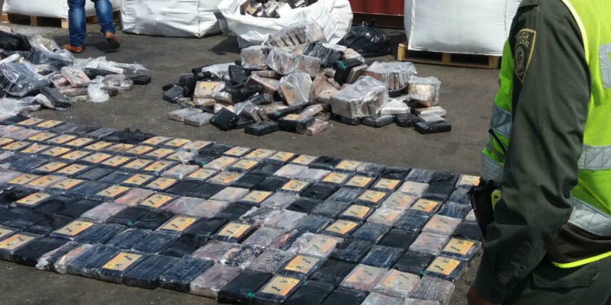 Policía Nacional. Droga incautada por las autoridades.