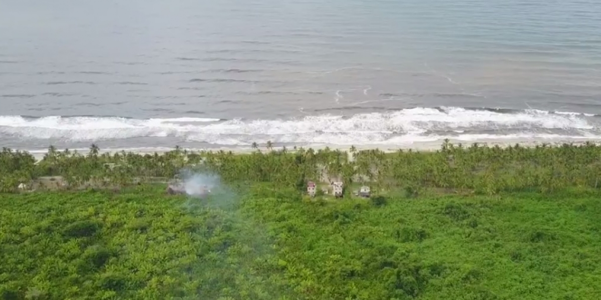 Captura de pantalla. Zona donde se otorgó el permiso.