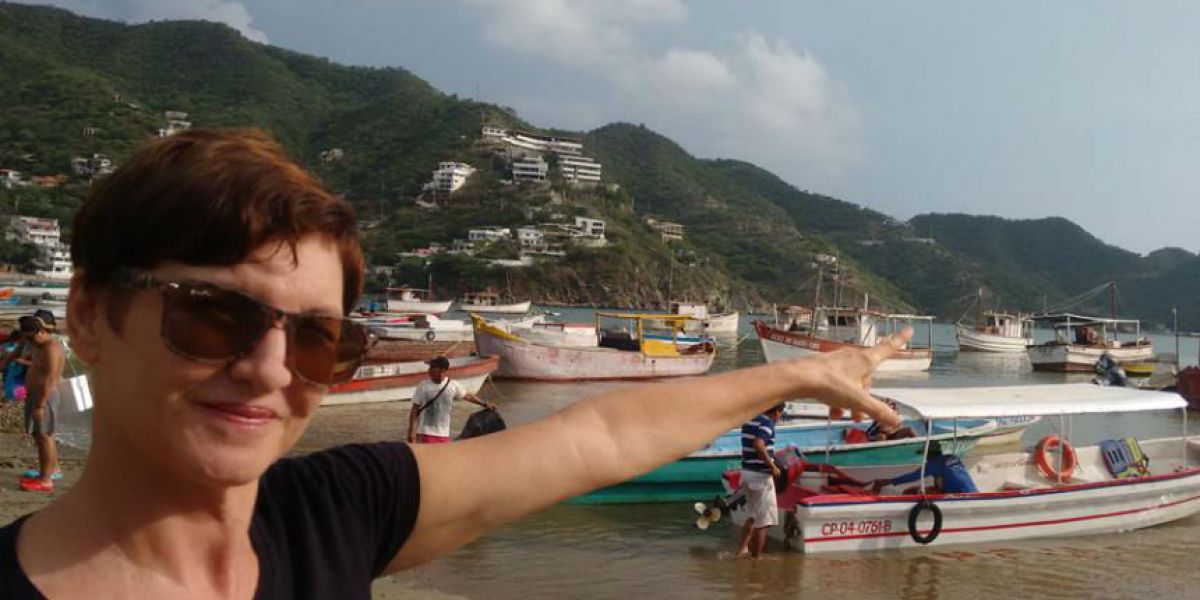 EL HERALDO Se llama D’ Lucie Lacaf y hace 20 años vive en Santa Marta,