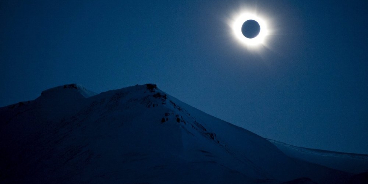 Foto: Nasa. ELos samarios podrán ver el eclipse en su máximo esplendor a las 2:35 p.m. con una visibilidad de 39%.