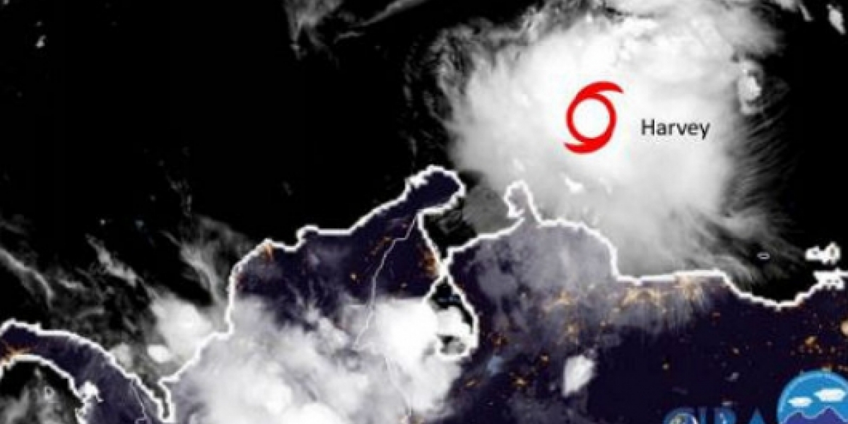 IDEAM Se espera que el núcleo central de Harvey se posicione al norte de La Guajira hacia la 1:00 de la tarde este sábado.