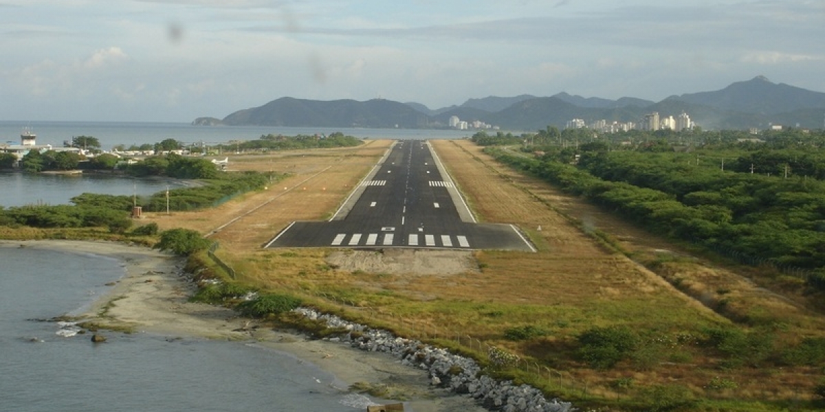 Pista del aeropuerto Simón Bolívar