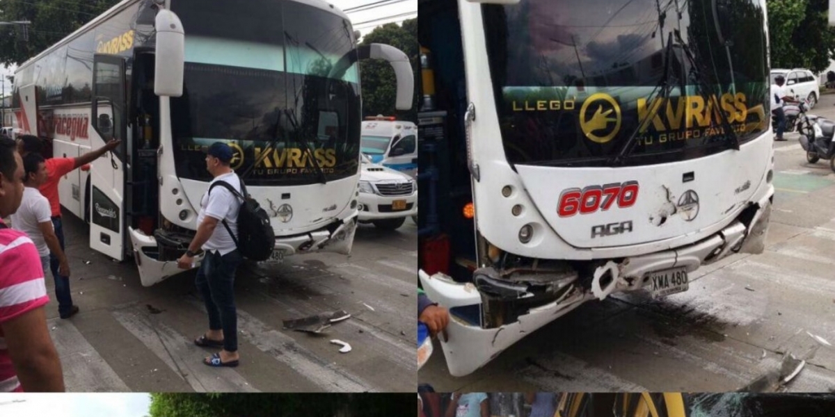 Puro Sitio Musical Bus donde se transportaba la agrupación