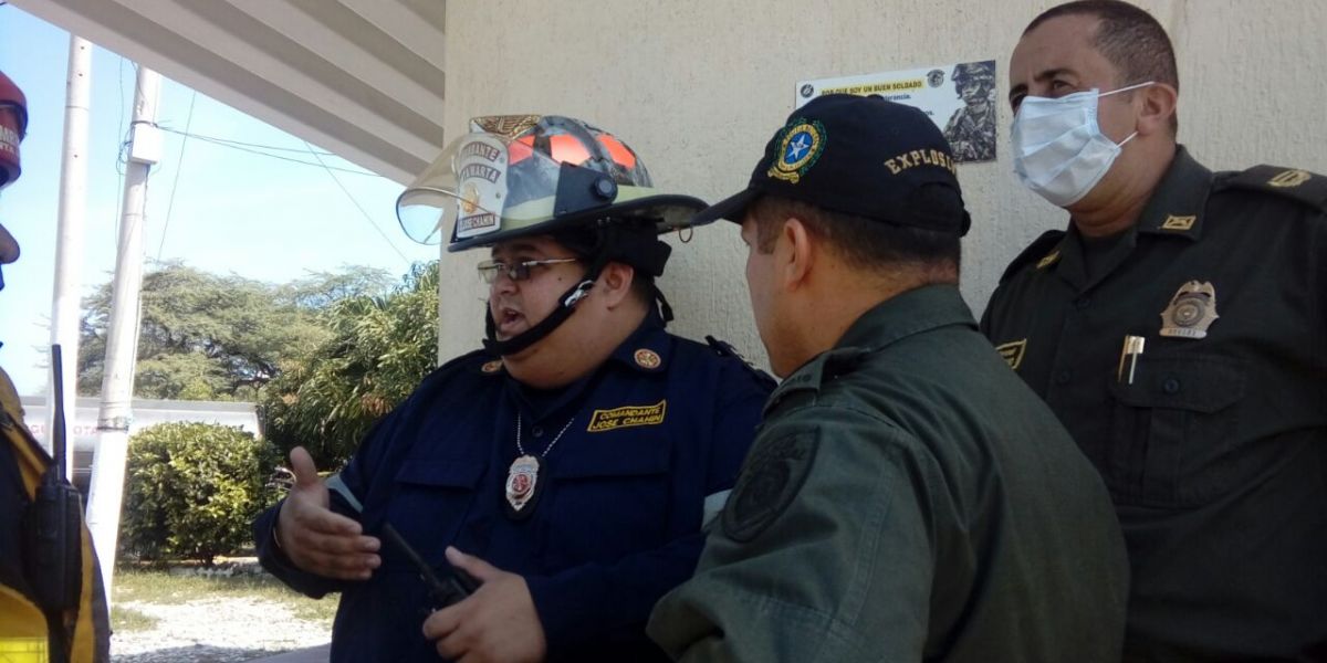 Cortesía. Ricardo Chaín, Comandante Operativo del Cuerpo de Bomberos de Santa Marta.