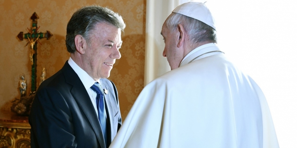 Pulzo.com Presidente Santos y Papa Francisco