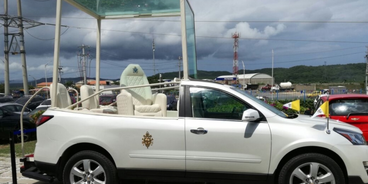 Zonacero papamóvil en Barranquilla