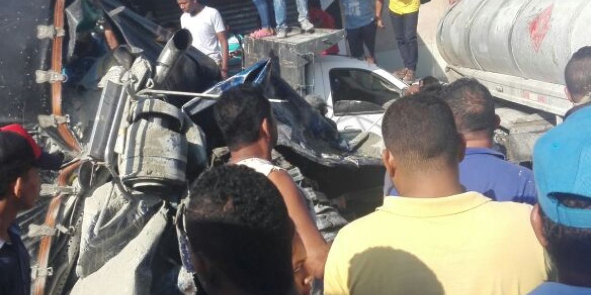 Cortesía Accidente en Cuestecitas, La Guajira