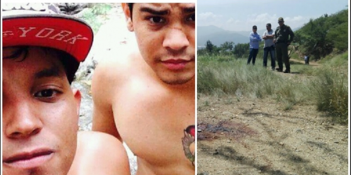 Suministrada Los dos jóvenes aparecieron muertos en un cerro este jueves en Santa Marta.