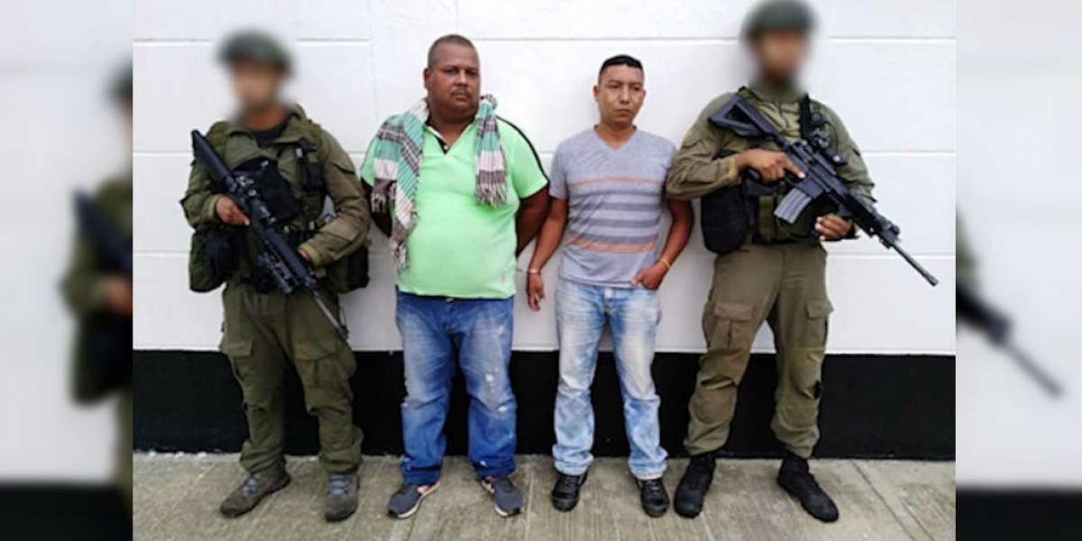 Policía Capos del Clan del Golfo capturados en las últimas horas.
