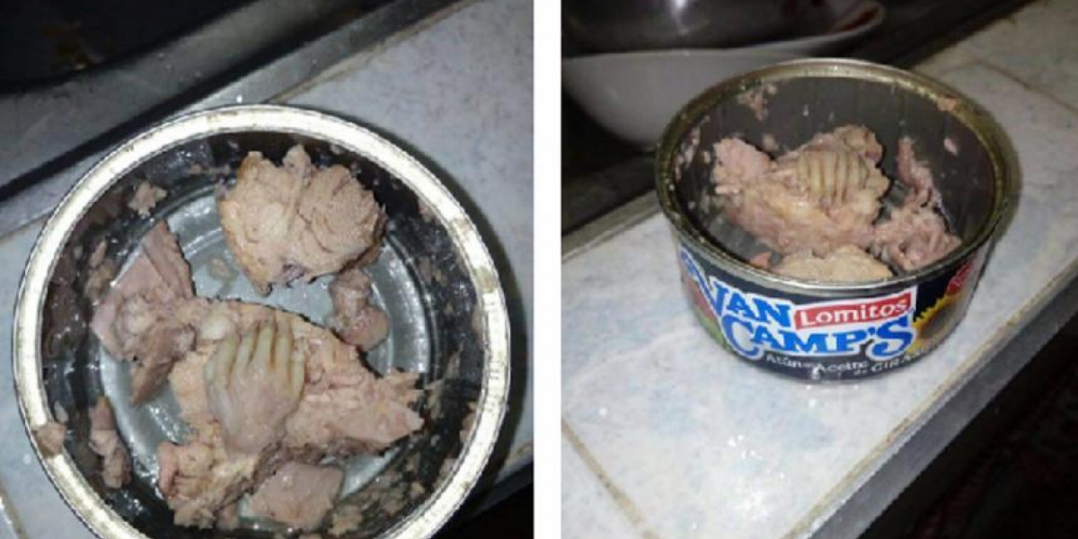 Twitter @DonSeebas Estas fueron las imágenes compartidas por el joven.