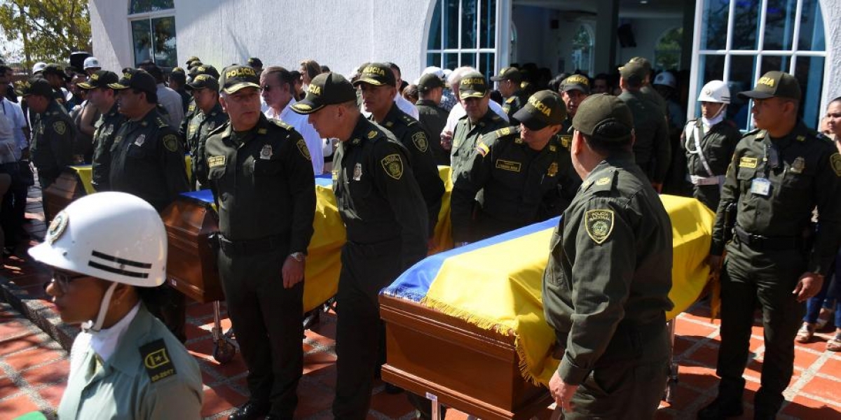 El Heraldo Ceremonia realizada en la capilla de la Escuela de la Policía Antonio Nariño.