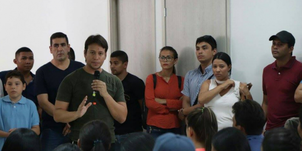 Prensa Rubén Jiménez Rubén Jiménez, candidato a la Cámara de Representantes por el Magdalena