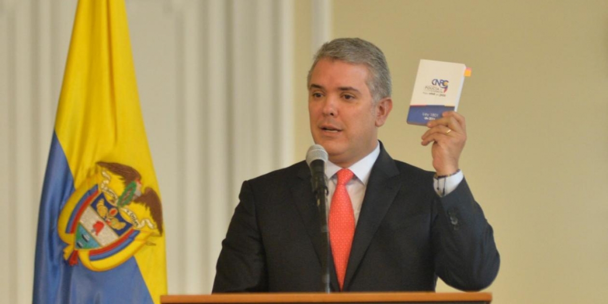 Iván Duque, presidente de Colombia.