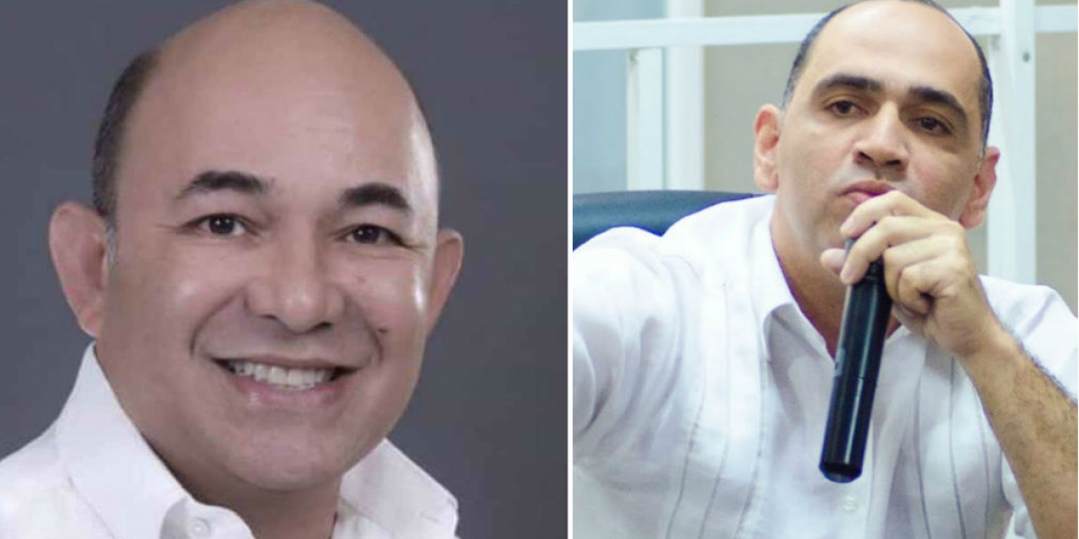 Concejal Juan Ruiz (Izq) y Concejal Carlos Pinedo (Der).