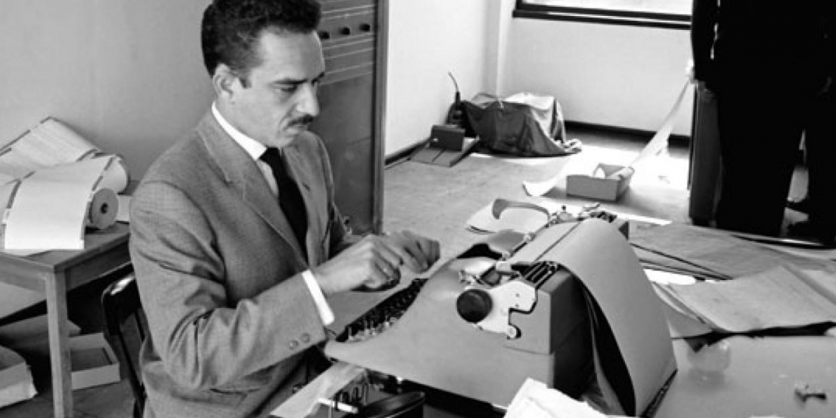 Banco de la República. El escritor Gabriel García Márquez.