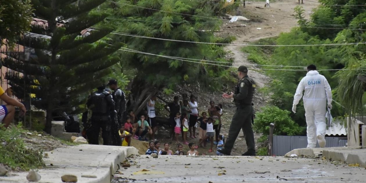 Jairo Cassiani Balacera en barrio de barranquilla