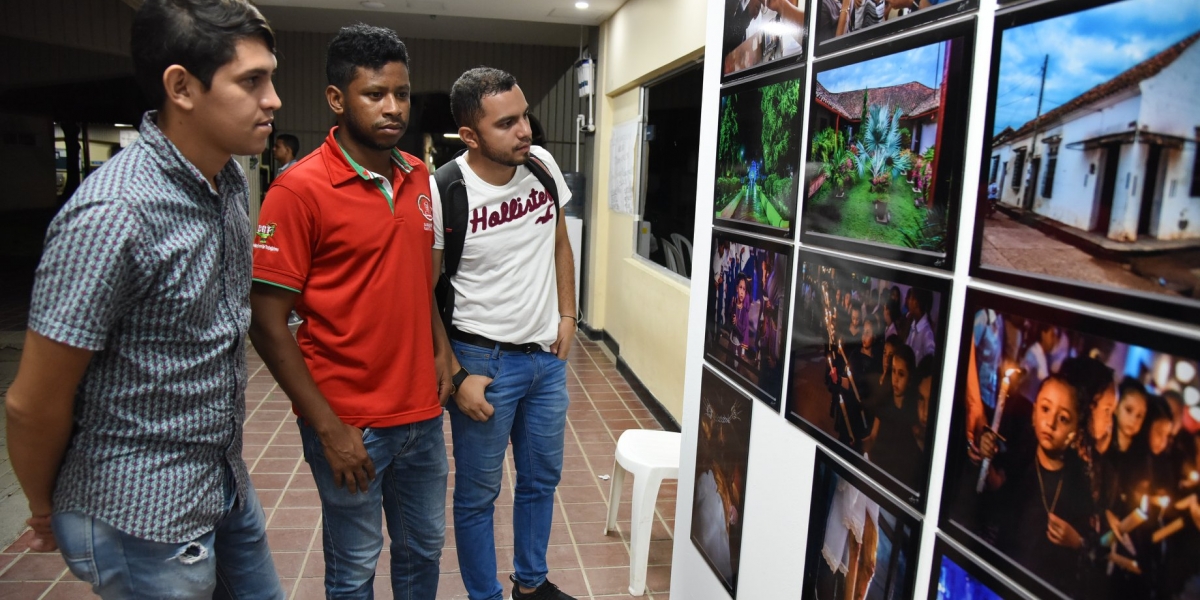 Unimagdalena. La obra del fotógrafo y estudiante de Antropología de la Institución Benjamín Pacheco López continuará durante el mes de octubre expuesta a través de tres plataformas móviles.