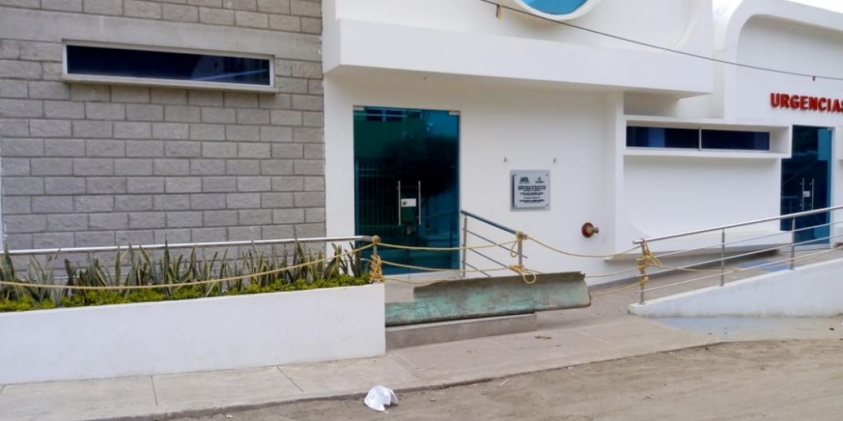 Archivo El centro de salud de La Paz aún no está funcionando.