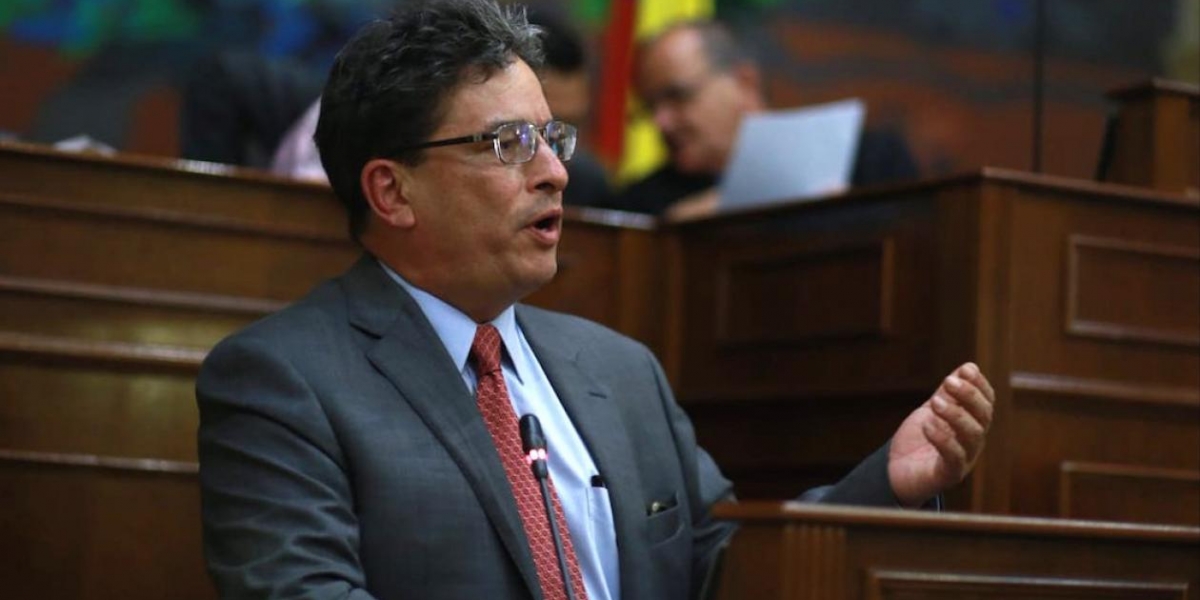 Zona Cero El ministro de Hacienda, Alberto Carrasquilla.