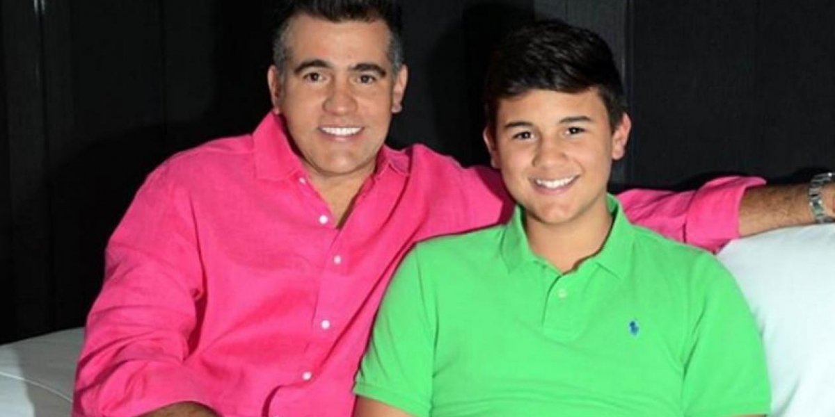 Instagram. Carlos Calero y su hijo 'Carlitos'.