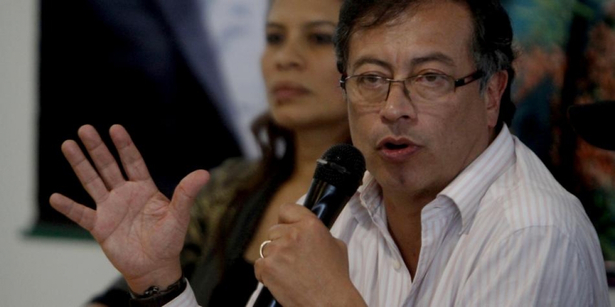 El Tiempo El senador y expresidente presidencial Gustavo Petro.,