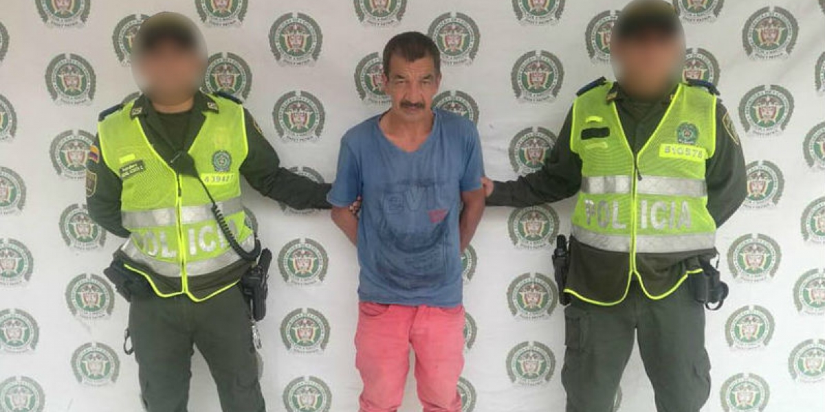 Policía de Santa Marta. Orlando Ortega Urbano.