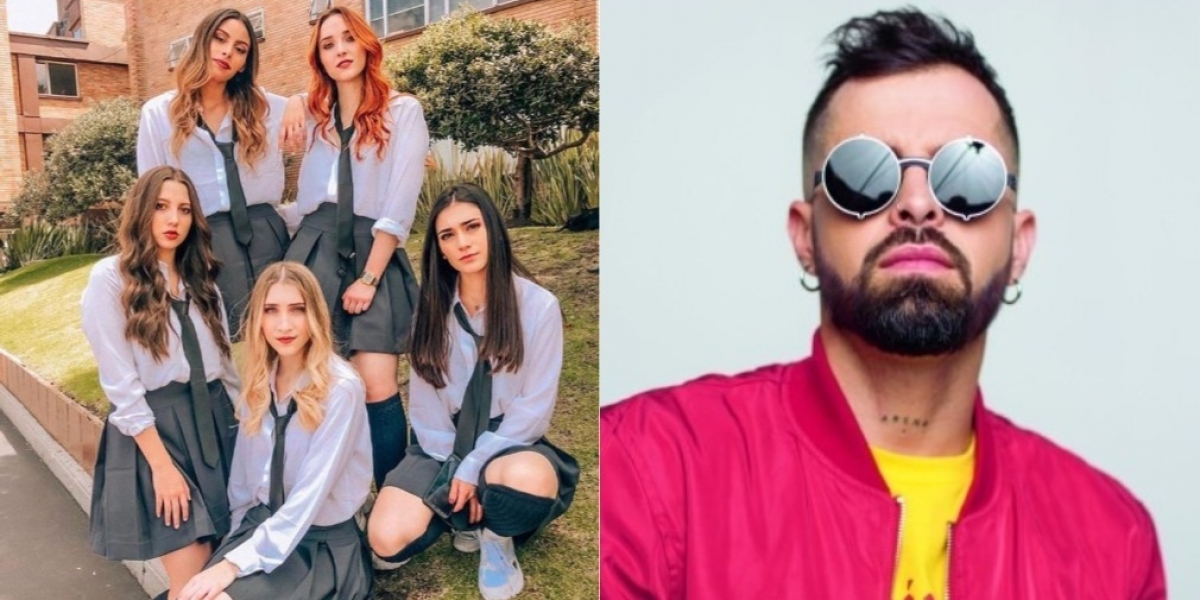 Instagram Grupo Ventino y Mike Bahía