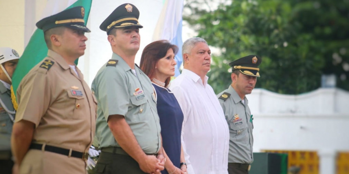 Gobernación del Magdalena El acto se llevó a cabo en la Quinta de San Pedro Alejandrino.