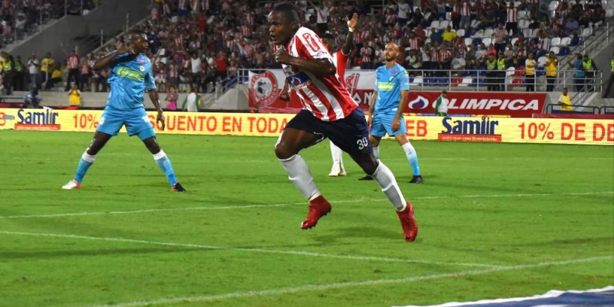 Zona Cero Iván Rivas celebrando el gol.