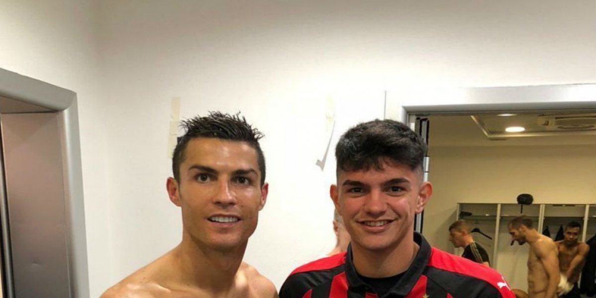 Twitter Cristiano Ronaldo y Raoul Bellanova