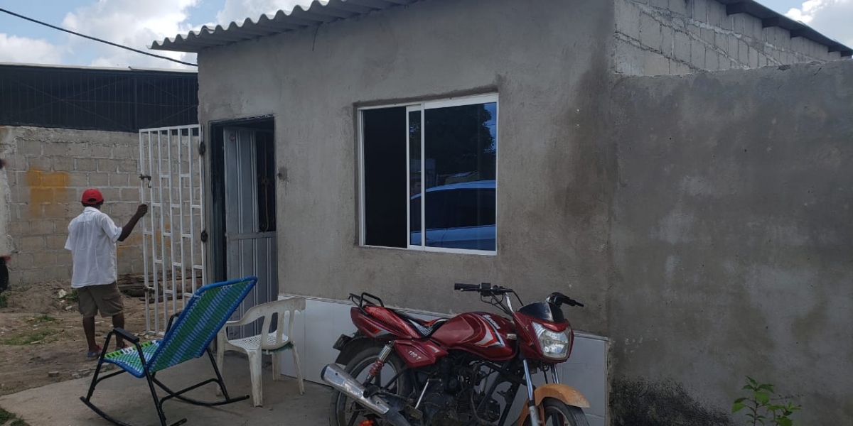 Cortesía. Lugar donde ocurrieron los hecho en el barrio Primero de Mayo de Fundación.