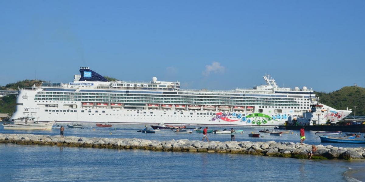 Alcaldía de Santa Marta La embarcación traerá 1.764 pasajeros y 752 tripulantes.