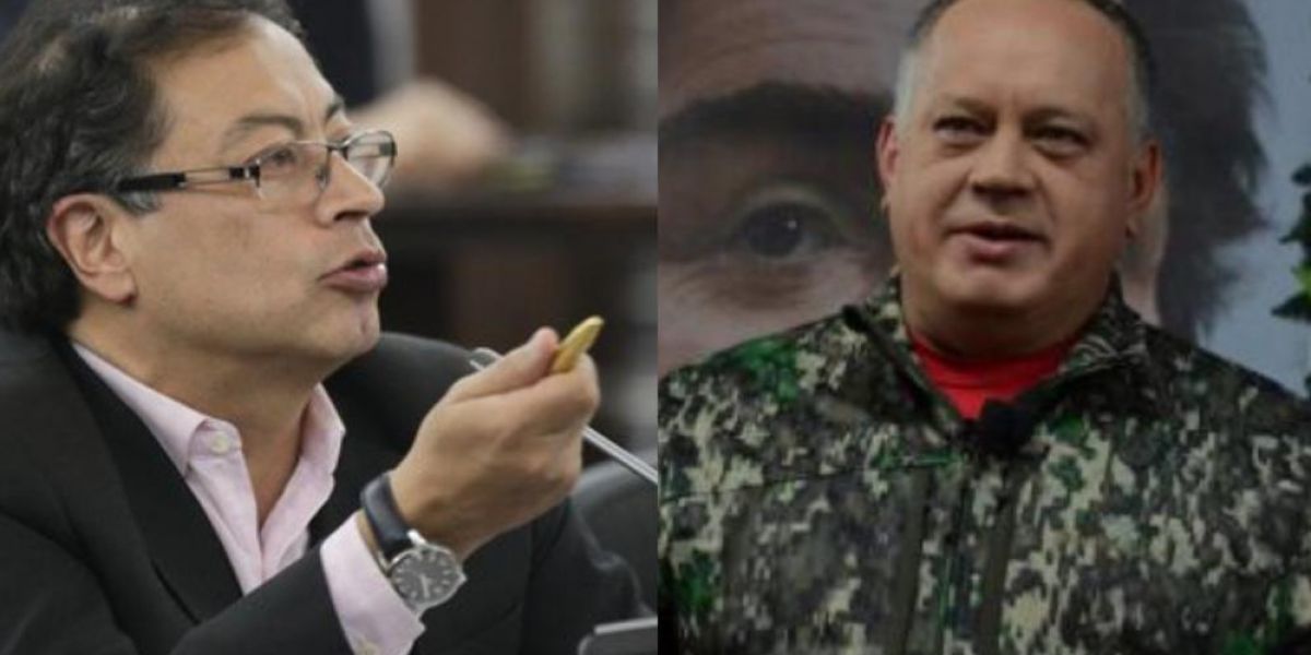 Zonacero.com Gustavo Petro y Diosdado Cabello.