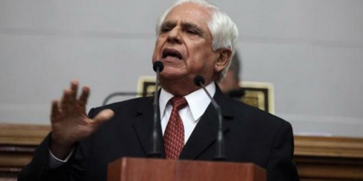 Tomado de El Tiempo. El presidente del Parlamento venezolano, el opositor Omar Barboza.