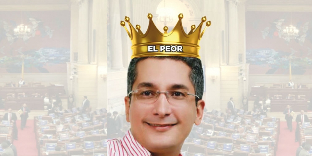 Archivo. La gestión del congresista fue catalogada como de las peores por su bajo rendimiento y proposición de proyectos.