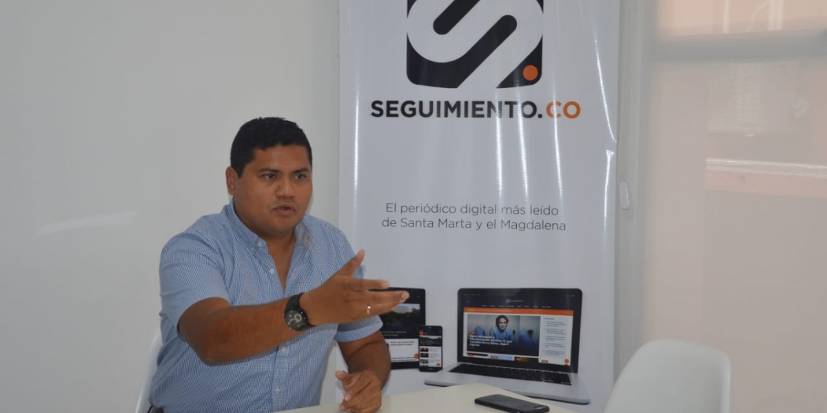 Oscar Mejía / Seguimiento.co Fabio Manjarrés, gerente de Proyectos del Magdalena.
