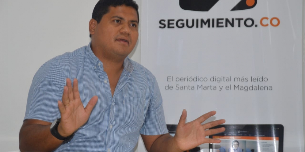 Oscar Mejía / Seguimiento.co Fabio Manjarrés, gerente de Proyectos del Magdalena.