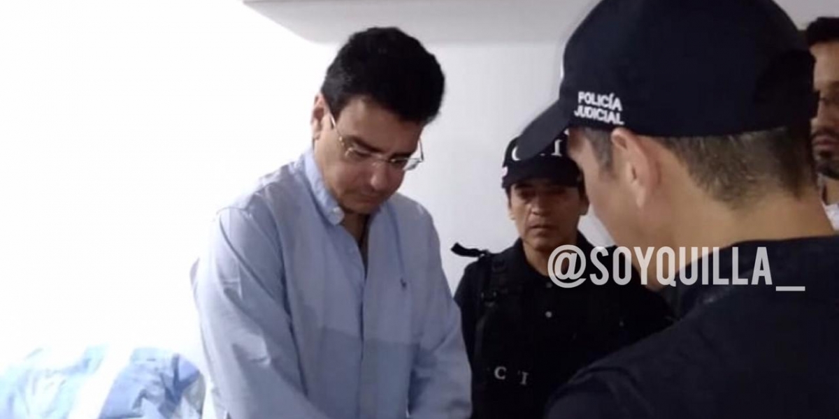 @soyquilla Ramsés Vargas fue capturado en un hotel en Cartagena.