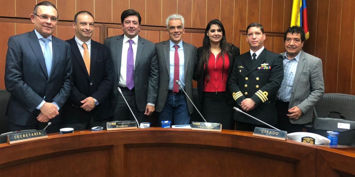 Cortesía En la mañana de hoy los congresistas debatieron sobre la erosión costera en el país.