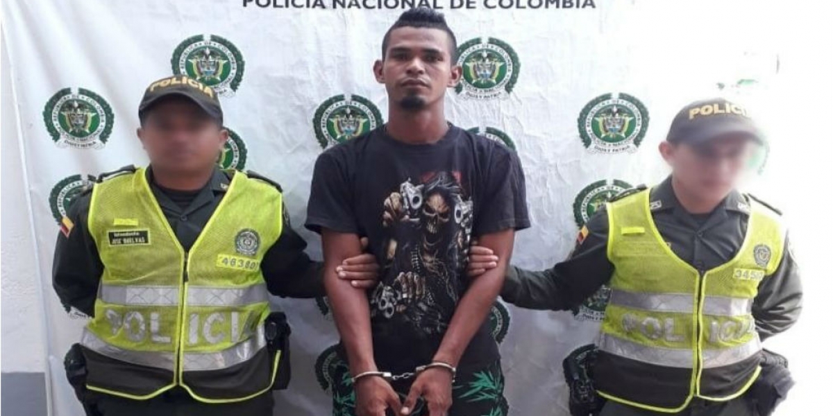 El capturado fue identificado Andrés Said Escorcia Natera, de 25 años.
