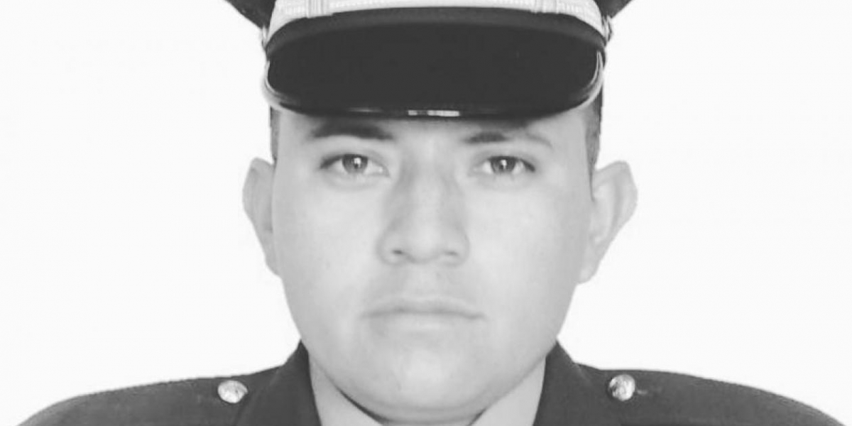 Policía Nacional. Giovanny Palomino, Subintendente fallecido.