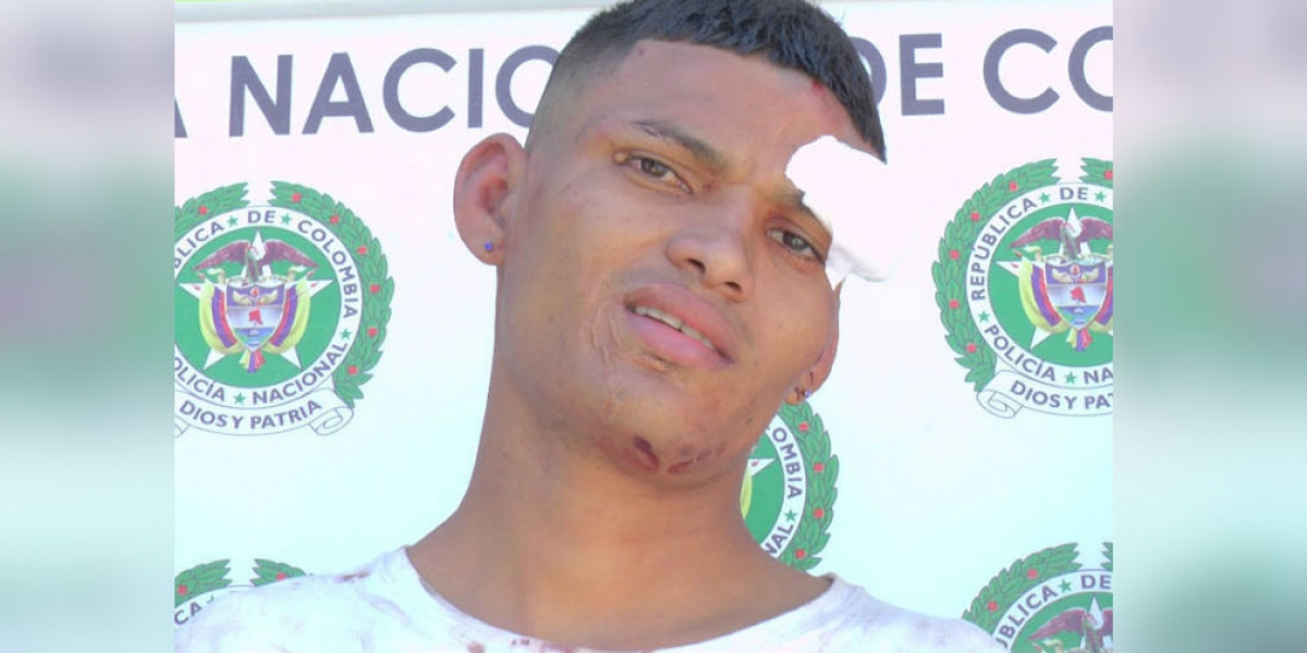Policía Metropolitana de Santa Marta Ignacio José Acosta, alias ‘Nachito’.